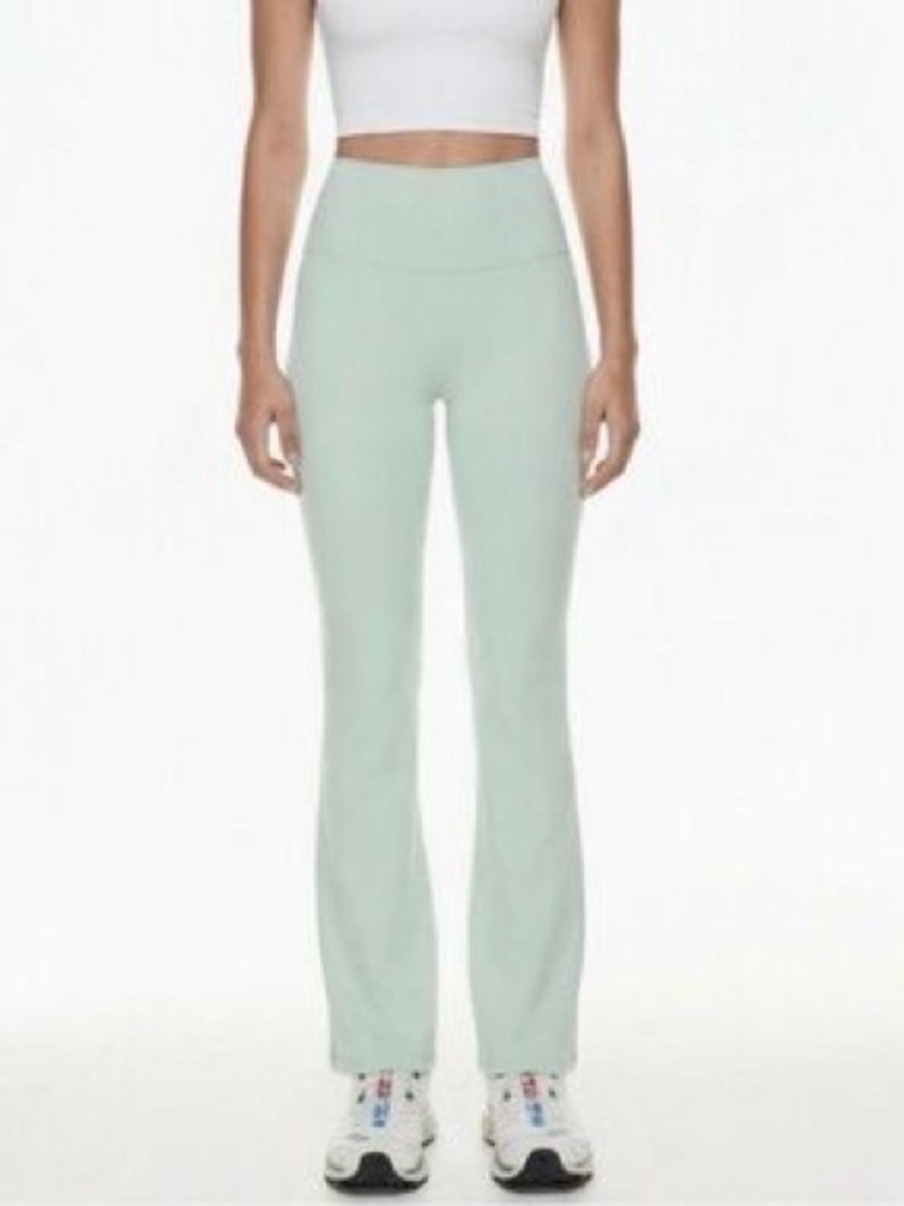TNAction Butter High-Waisted Flare Legging - Pale Mint - XS